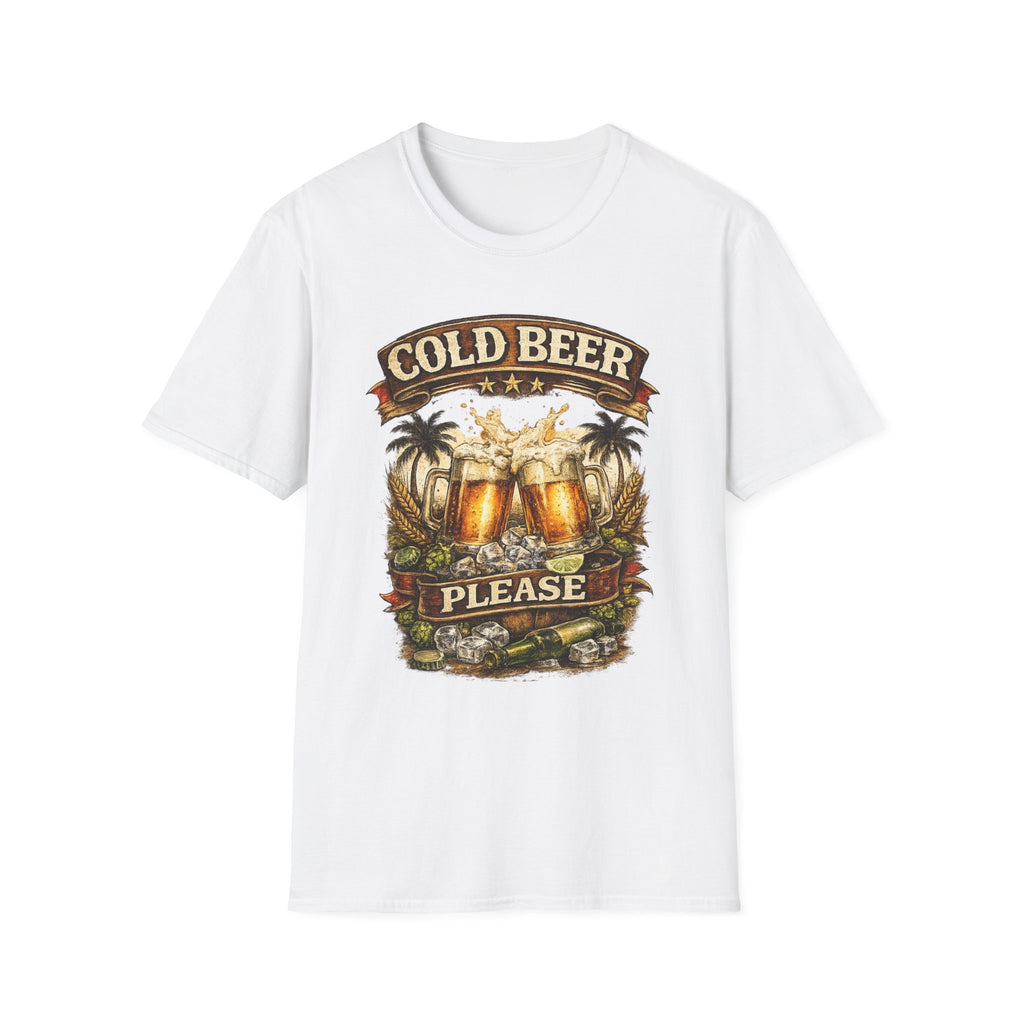Cold Beer & Sunshine Graphic Tee
