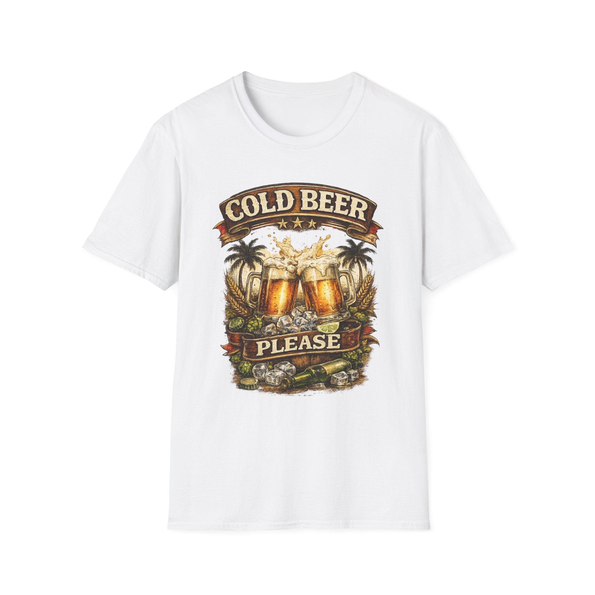 Cold Beer & Sunshine Graphic Tee