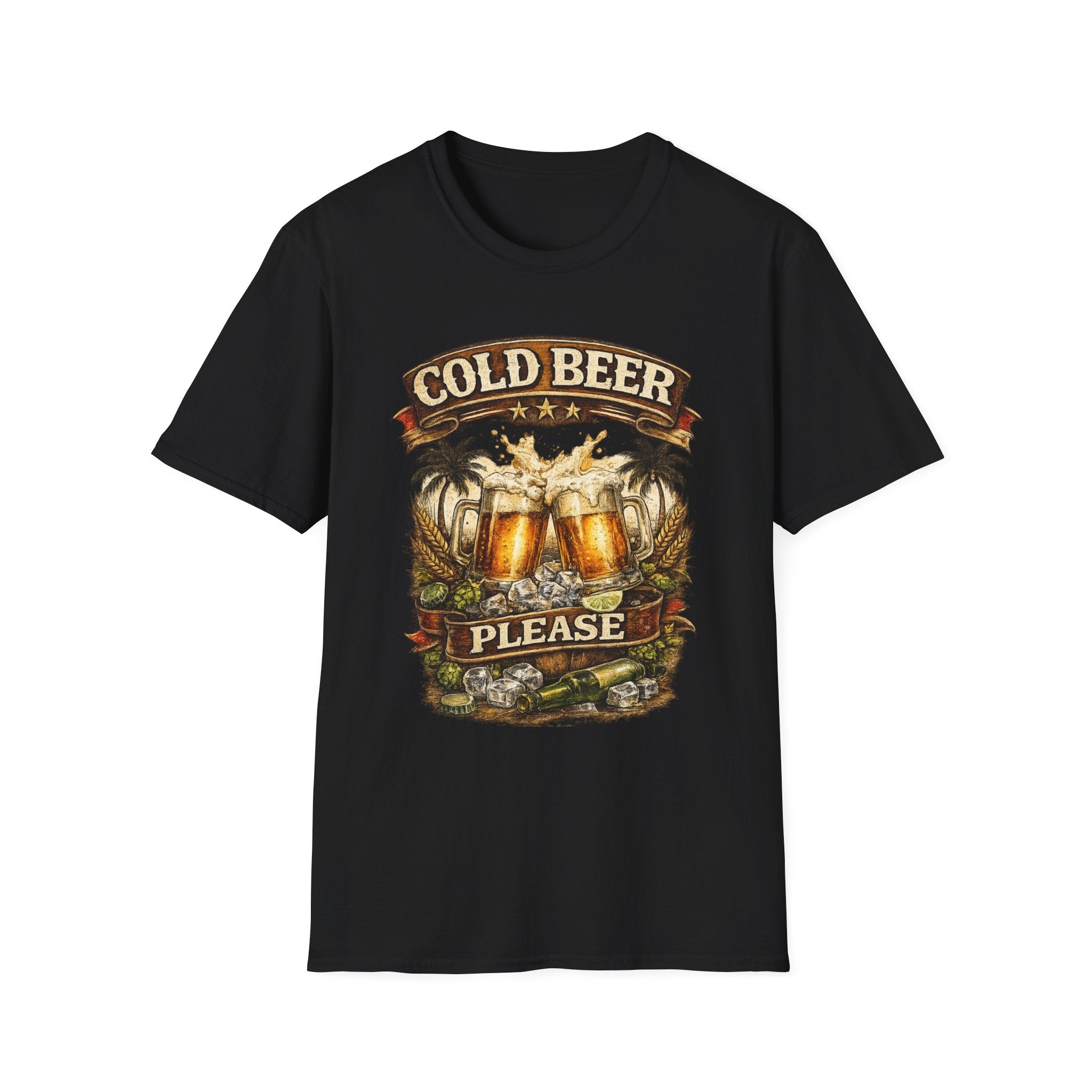 Cold Beer & Sunshine Graphic Tee