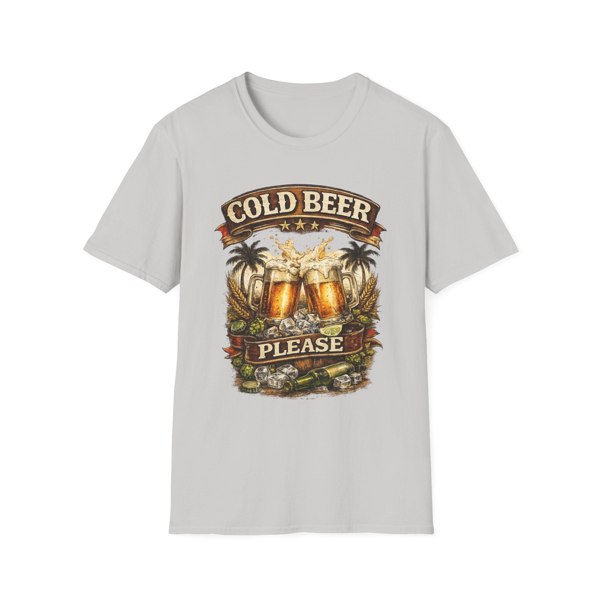 Cold Beer & Sunshine Graphic Tee