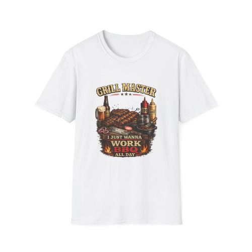 BBQ Lover's Grill Master T-Shirt – Perfect for Cookouts & Tailgate