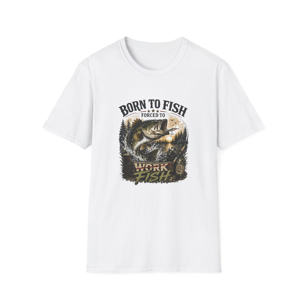 Born to Fish graphic T-Shirt | Fishing shirt, bass angler tee
