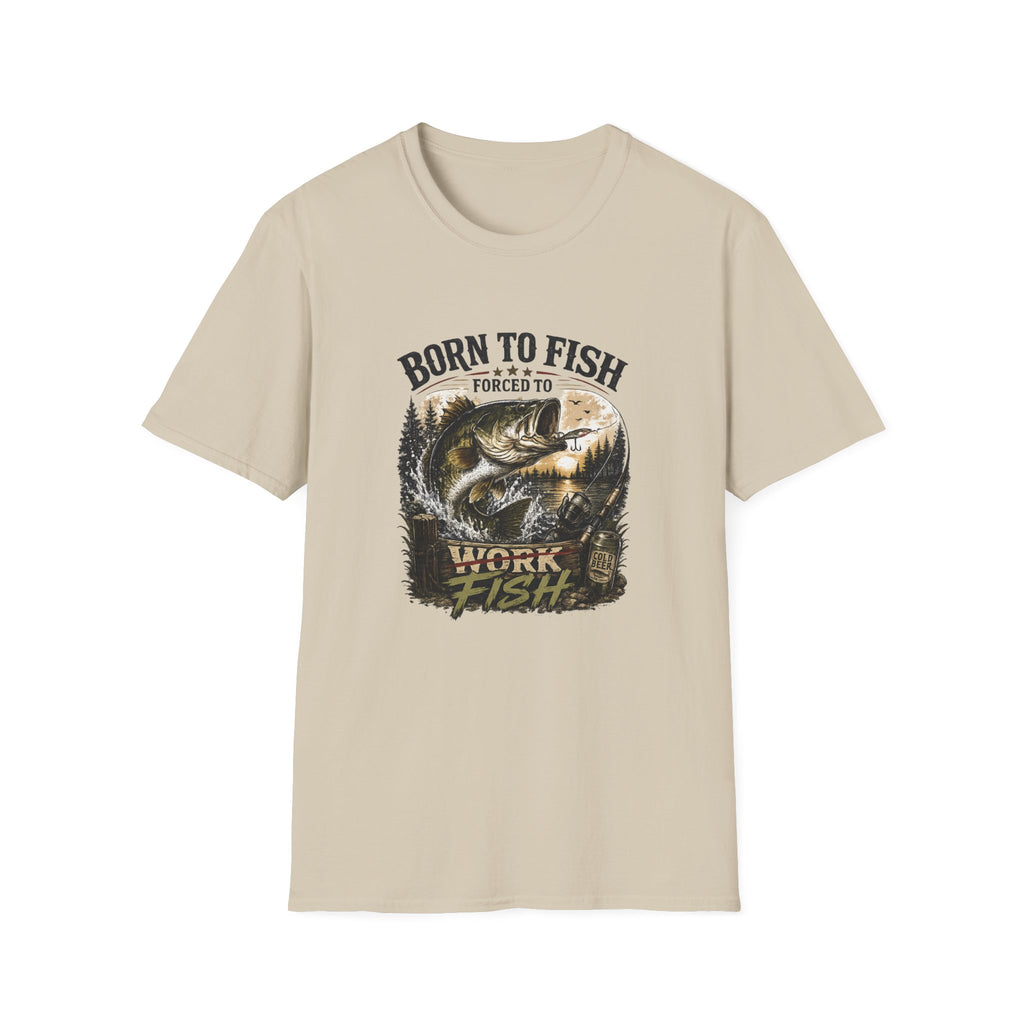 Born to Fish graphic T-Shirt | Fishing shirt, bass angler tee