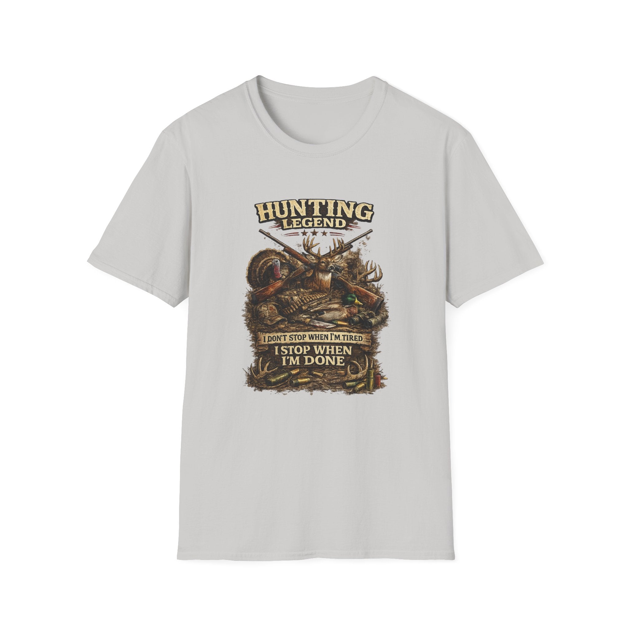 Hunting Legend Graphic Tee – Deer Hunter Outdoor Shirt