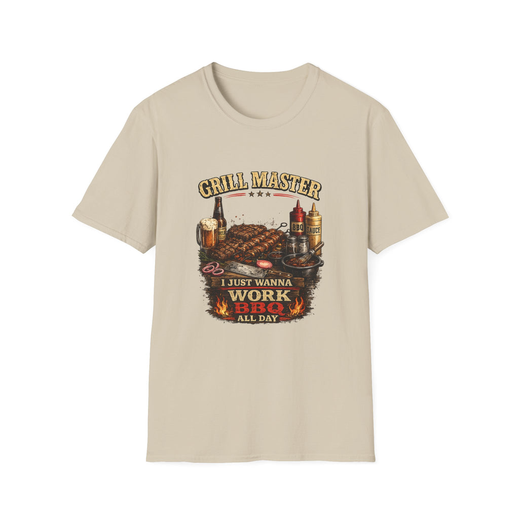 BBQ Lover's Grill Master T-Shirt – Perfect for Cookouts & Tailgate