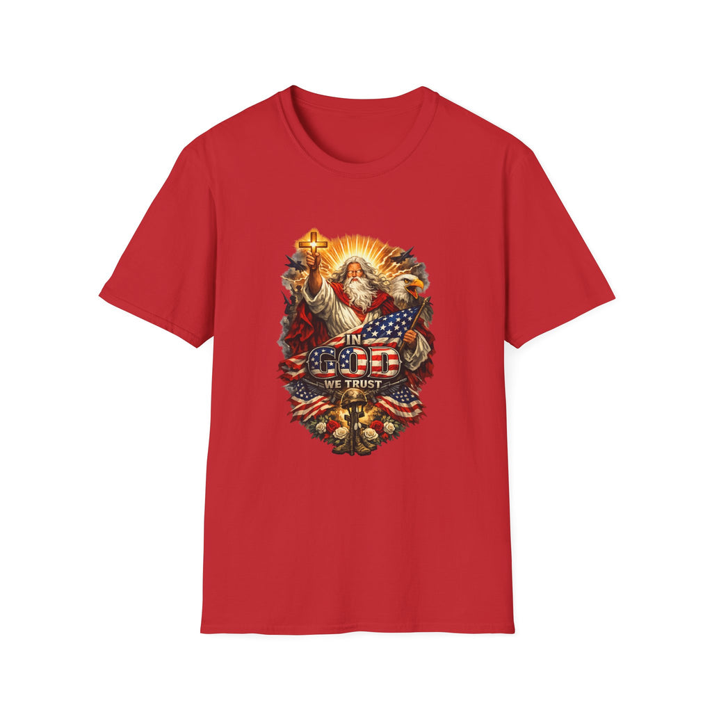 Patriotic Jesus T‑Shirt — God Bless America Graphic Tee