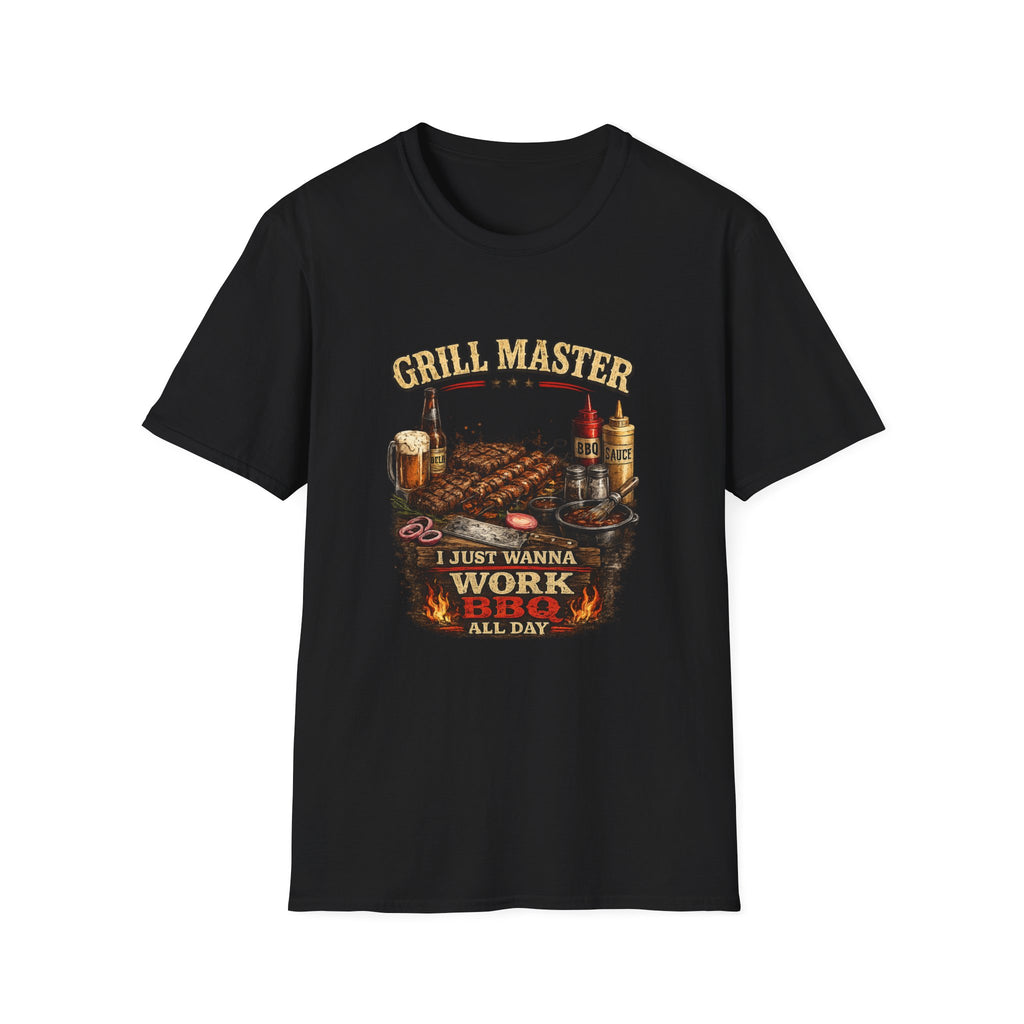 BBQ Lover's Grill Master T-Shirt – Perfect for Cookouts & Tailgate