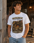 Country By Choice graphic tee | Country music cowboy design T-Shirt