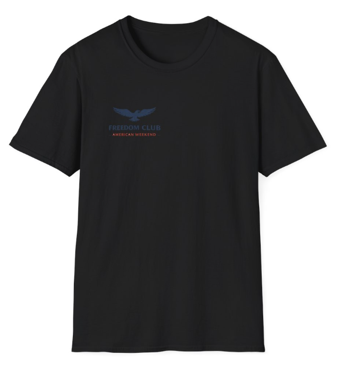 Freedom Club Eagle T-Shirt — American Weekend Patriotic Tee